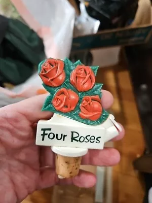 Vintage Four Roses Bottle Topper Pourer Spout Speed Pour Rare • $7.59