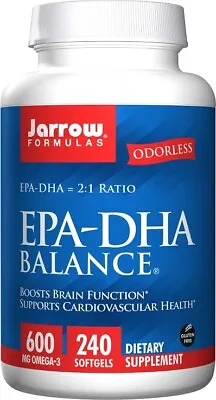 Jarrow Formulas - EPA-DHA Balance  Free UK P&P • £23.98