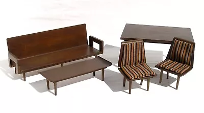 Vintage 1958 Mattel Mid Century Modern Barbie Size Furniture MCM • $124.95