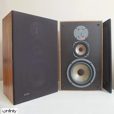 Vintage Infinity RS7 Speakers C.1984—32kHz EMIT Tweeters—refoamed Woofers—superb • $399