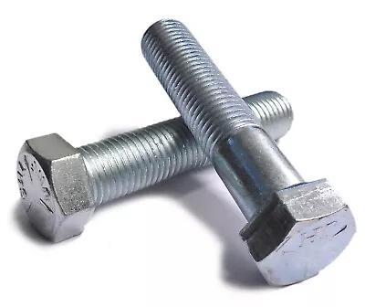 M7 & M8  Metric High Tensile Steel 8.8 Hex Head Zinc Bolts & Fully Threaded • £2.82