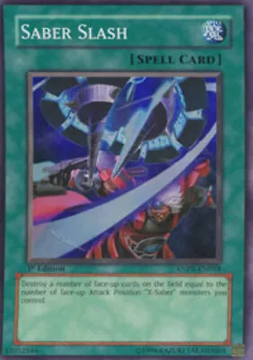 1x (P) Saber Slash - ANPR-EN058 - Super Rare - Unlimited Edition  YuGiOh • $1.75