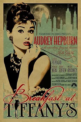 Audrey Hepburn Iron On Transfer For T-Shirt & Other Light + Dark Color Fabrics#2 • $5
