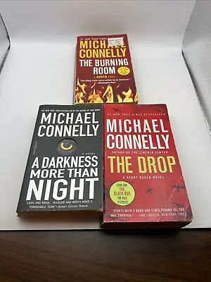 3 PB Michael Connelly The Drop Closers Scarecrow Dragons Truck Music Wrong Side • $10.80