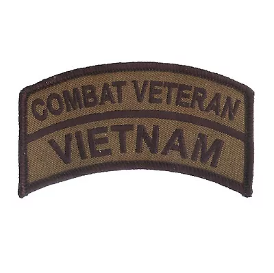 OD Vietnam Combat Veteran Embroidered Patch - US Army - USMC - Navy SEALS - LRRP • $7.25