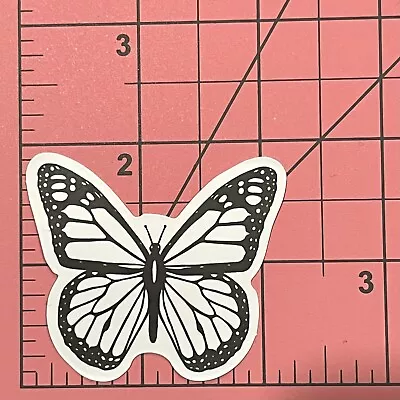 Monarch Butterfly B+W - Vinyl Decal Sticker Free Shipping & Tracking • $3.50