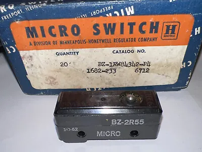 Honeywell Micro Switch BZ-2R55 Industrial Snap Action Switch  NEW • $12.50