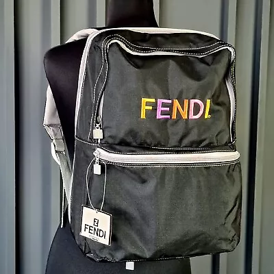 Fendi Vintage Backpack Never Used Black • $230