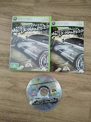 Need For Speed Most Wanted Microsoft Xbox 360 Game - COMPLETE  NFS • $80