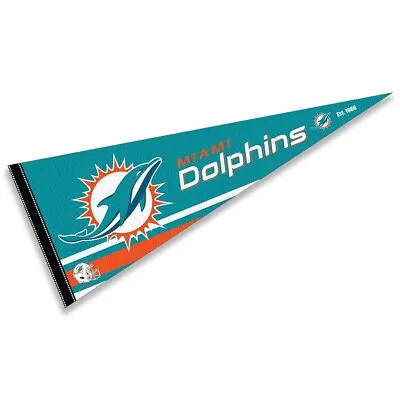 Miami Dolphins Pennant Flag • $13.95