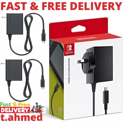 NINTENDO Switch Australian Power Supply Cable AC Adaptor Wall Plug Charger • $48.75