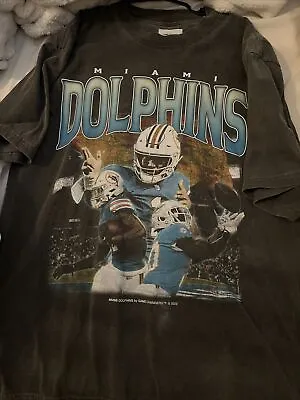 Miami Dolphins Graphic T Shirt Vintage Size XL • $20