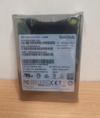 SanDisk SD7SB6Q-128G-1001 X300 128 GB SSD  2.5  SATA III Solid State Drive 7MM • £9.99