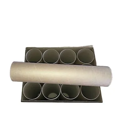 SHIPPING TUBES (2) 4  X 18  Inches Brown Thick Tube (Lot Of 2) With Plugs (NEW) • $14.95