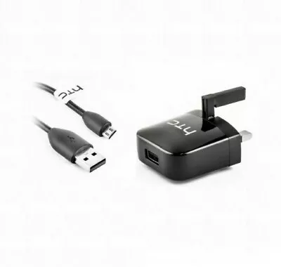 £5.45 • Buy Genuine TCP800 Mains Charger  & Micro USB Cable For HTC HERO LEO INNOVATION M9