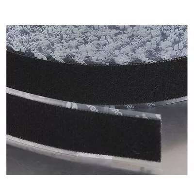 Velcro Brand 190984 Reclosable Fastener Acrylic Adhesive 75 Ft 1 In Wd Black • $42.95