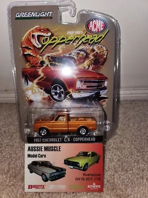 1:64  Greenlight ACME 1967 Chevrolet C/K Copperhead • $24.95