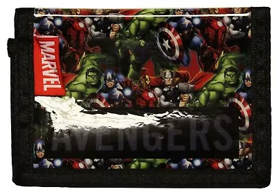 Boys Marvel Avengers Official Children's Tri-Fold Wallet Gift • £5.99