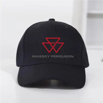 Massey Ferguson Logo Print Hat Baseball Cap Unisex Adults • $19.99