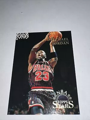 1996 NBA Topps Stars Basketball Michael Jordan #24 Chicago Bulls • $5