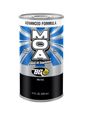 BG MOA New Advanced Formula Engine Oil Supplement 11oz. Can PN 115 FREE SHIPPING • $15