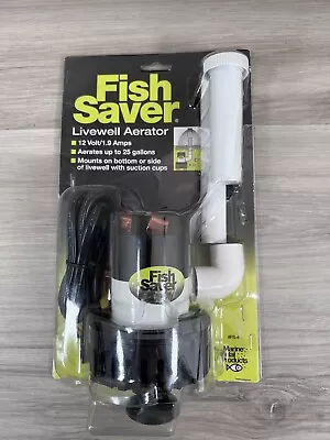 $25.99 • Buy NOS Marine Metal Fresh Or Saltwater Fish Saver Livewell Aerator 12V DC