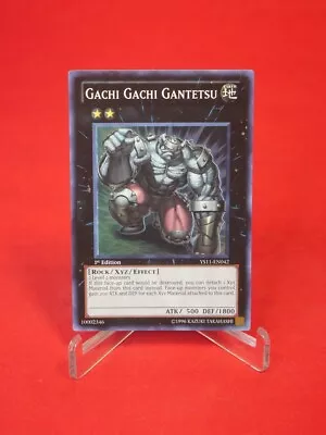 Yu-Gi-Oh! Yugioh TCG Gachi Gachi Gantetsu Rare Holo Foil 1996 • $1