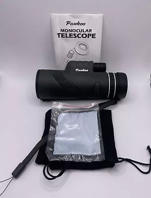 Pankoo 40X60 Monocular High Power Monocular Scope For Bird Watching Traveling  • $39.80