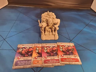 The Underlord Major Villan Miniature From ARCADIA QUEST INFERNO With Cards D&D • $19.99