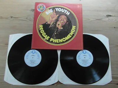 £29.99 • Buy BIG YOUTH-REGGAE PHENOMENON-GREAT AUDIO-1st UK PRESS-TROJAN-EX VG+ 2LP 1977