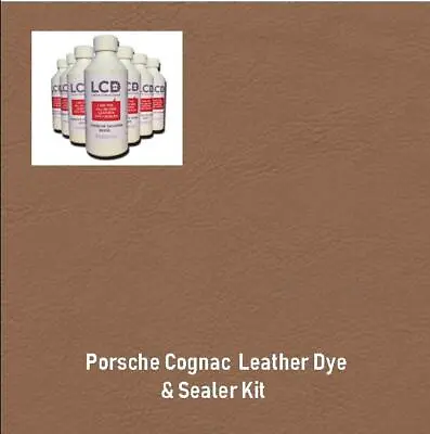 Porsche Leather Paint Self Seal Repair Dye For Faded Car Interior Repair Kit • £38.99