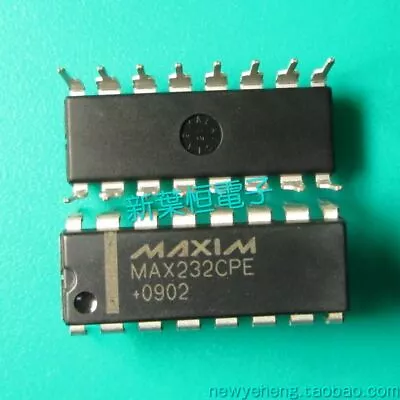 10 PCS MAX232CPE DIP MAX232 +5V-Powered Receivers NEW • $1.79