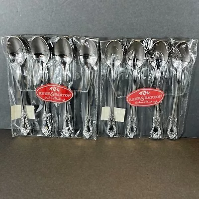 Reed & Barton Duchess Of Marlborough Iced Teaspoons (8) Stainless Heritage Mint • $53.99