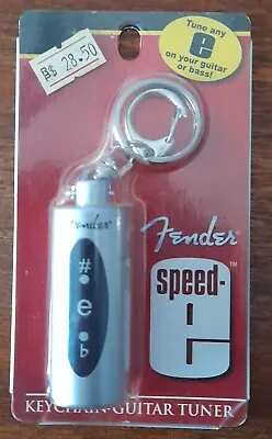 Original Fender Speed E Keychain Guitar Tuner USA • $27