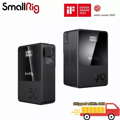 SmallRig VB99/VB50 V-Mount PD Fast Charging Power Bank Camera Battery • $264.90