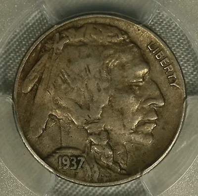 1937-D Buffalo Nickel. PCGS Extra Fine Details. 3 Legs. • $699