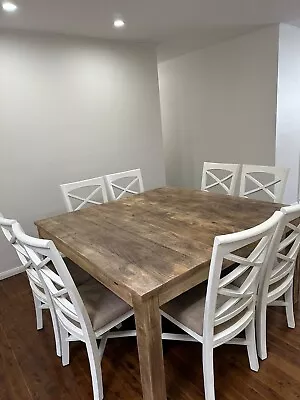 $400 • Buy Used Dining Tables And Hampton Chairs X 8