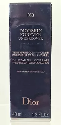 £27.90 • Buy DIOR DIORSKIN Forever Undercover Liquid Fundation Shade 050 DARK BEIGE 40ml