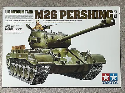 Tamiya M26 PERSHING US Medium R/C Tank 1/16 Scale • £375