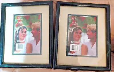 Set Of 2 Matching Intercraft 8x10in Green Picture Frame • $9.99
