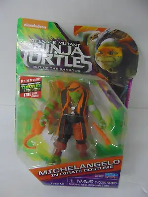 Michelangelo In Pirate Costume TMNT Out Of The Shadows Teenage Mutant Ninja MiP • $19.99