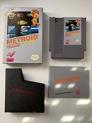 Metroid (Nintendo Entertainment System NES 1986) CIB Complete W/Manual Tested • $199.99