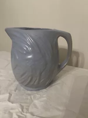 1930s McCoy Art Pottery Blue Angel Fish Stoneware Pitcher • $16