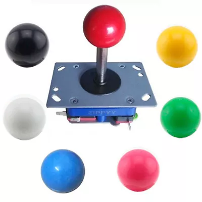 Classic Arcade 1up 2/4/8 Way Joystick Long Handle PacMan Zippy Stick For MAME • $14.99