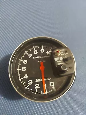 Auto Meter 3980 Sport-Comp Monster Tachometer 5.000 In. • $60