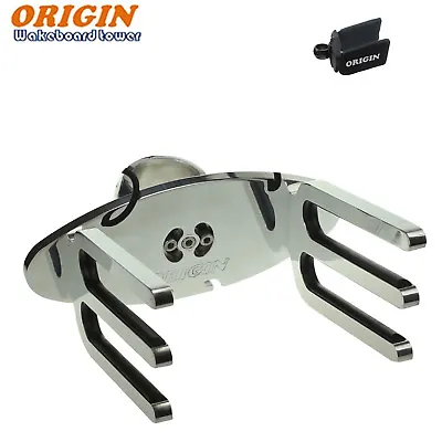 ORIGIN OWT-WWI Wakeboard Tower Rack Board Holder Polished With Neoprene Cover • $182.38