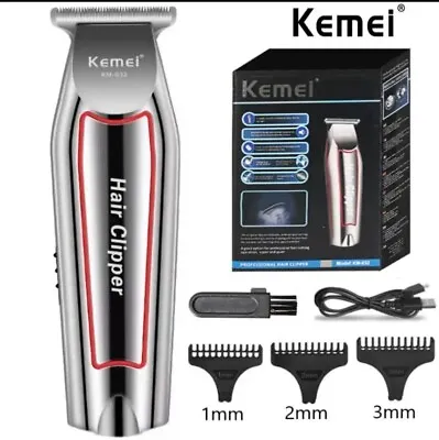 Kemei Hair Trimmer Electric Beard  For Men Hair Clipper Cutter Machine Kit KM 32 • £15.99