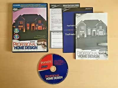 Professional Home Design By Punch | PC | Windows 95/98 | FREE P&P UK • £4.97