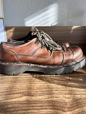 Vtg Dr. Martens 9945 Men's Sz 9 US Made In England Platform Chunky 90s • $48