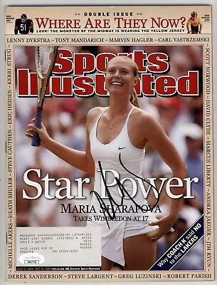 Maria Sharapova Signed Sports Illustrated JSA Authentication #AN47730 • $59.95